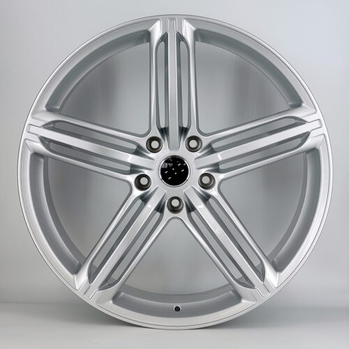 22″ rs6 style alloy wheels 5×130 silver