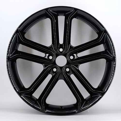 19″ 217 ford st style black alloy wheels 5×108