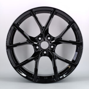 19" 218 ford rs style blk alloy wheels 5x108