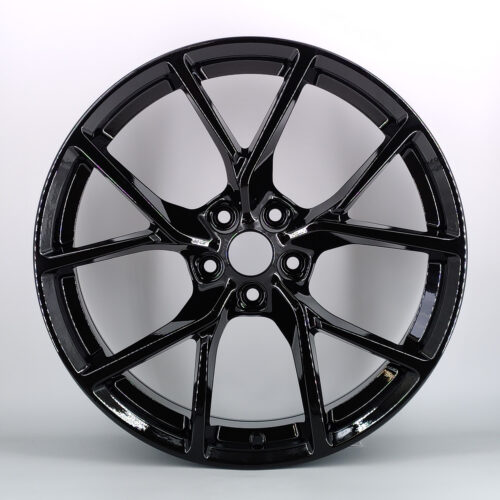 19″ 218 ford rs style blk alloy wheels 5×108