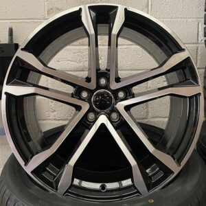 20" q8 style alloy wheels 5x112