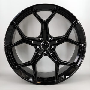 20" 334 rs6 style alloy wheels 5x112 black
