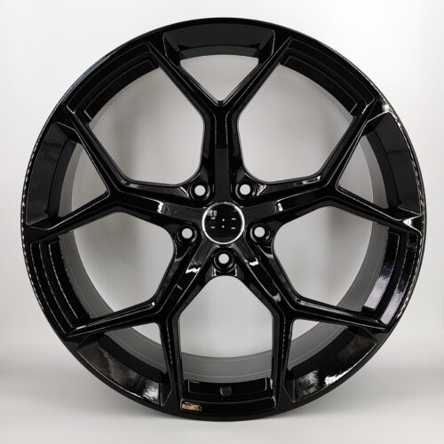 20″ 334 rs6 style alloy wheels 5×112 black