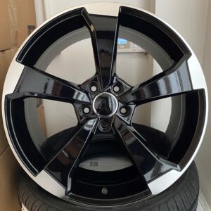 18" rotor twist style alloy wheels 5x100