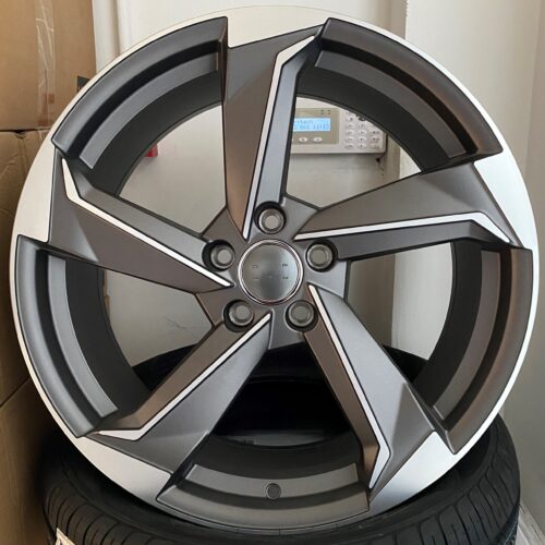 18″ 988 rotor twist style alloy wheels 5×112 gmp