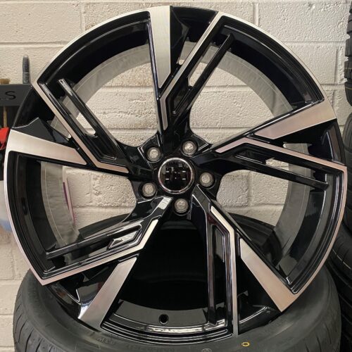 20″ 803 rs6 style alloy wheels 5×112 bp