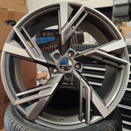 18″ rs6 style alloy wheels 5×112 gmp